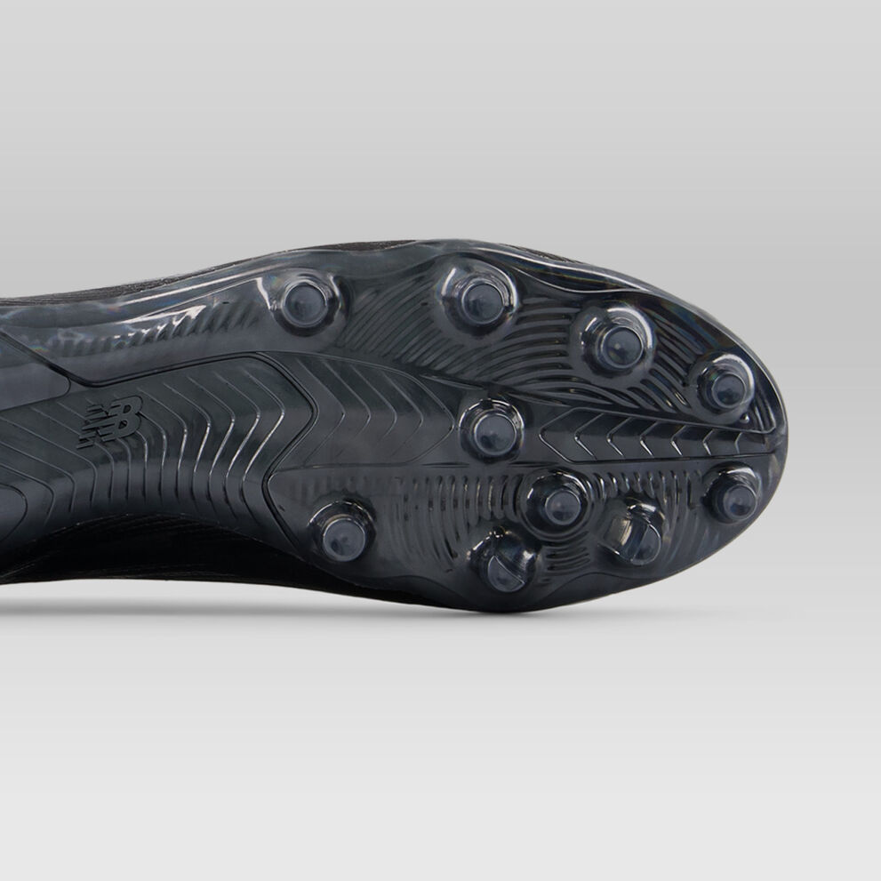 Cleats with black sole